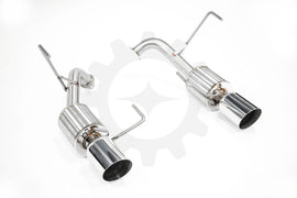 Nameless Performance Axle Back Exhaust w/ Mufflers 4in Single Wall Tips 2014-2017 Forester XT