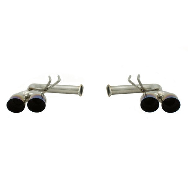 Nameless Performance Axle Back Neochrome Tips for Invidia Q300 / R400 Catback Exhaust Systems 2011-2021 WRX Sedan / 2011-2021 STI Sedan