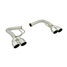 Load image into Gallery viewer, Nameless Performance Axle Back Polished Tips for Invidia Q300 / R400 Catback Exhaust Systems 2011-2021 WRX Sedan / 2011-2021 STI Sedan