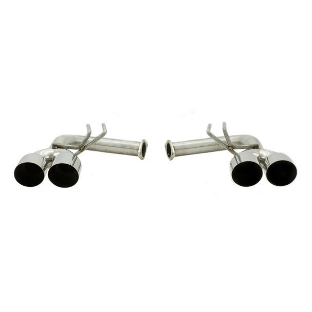 Nameless Performance Axle Back Polished Tips for Invidia Q300 / R400 Catback Exhaust Systems 2011-2021 WRX Sedan / 2011-2021 STI Sedan