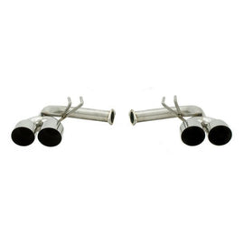Nameless Performance Axle Back Polished Tips for Invidia Q300 / R400 Catback Exhaust Systems 2011-2021 WRX Sedan / 2011-2021 STI Sedan