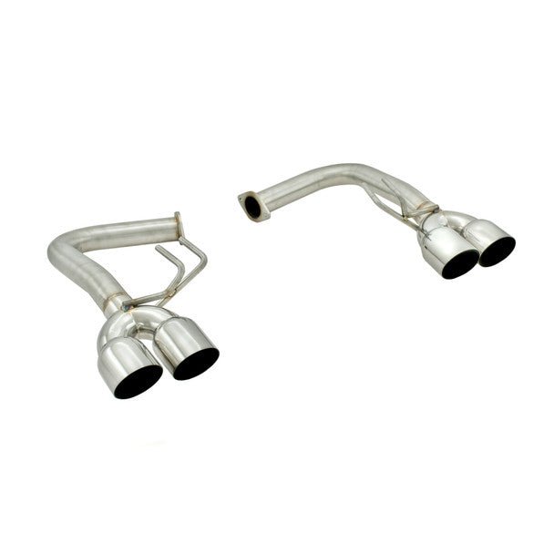 Nameless Performance Axle Back Polished Tips for Invidia Q300 / R400 Catback Exhaust Systems 2011-2021 WRX Sedan / 2011-2021 STI Sedan