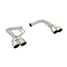 Load image into Gallery viewer, Nameless Performance Axle Back Polished Tips for Invidia Q300 / R400 Catback Exhaust Systems 2011-2021 WRX Sedan / 2011-2021 STI Sedan