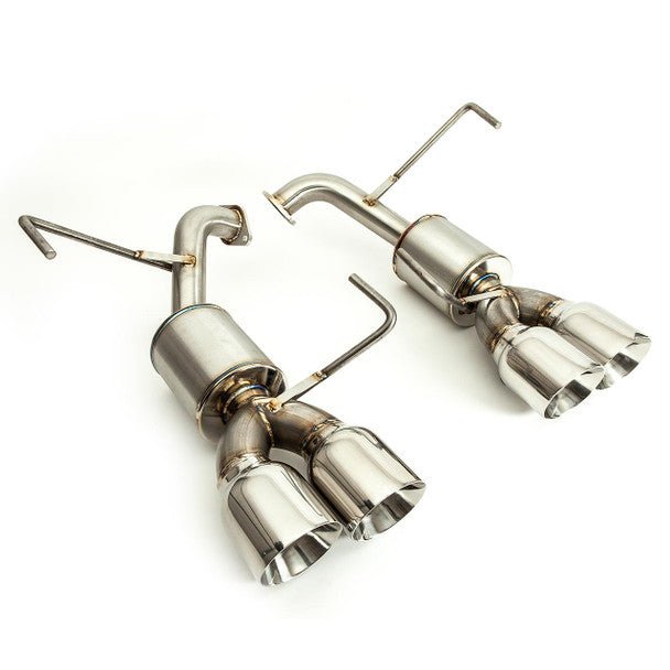 Nameless Performance Axle Back w/ 4" Double Wall Polished Tips and 5" Mufflers 15-21 WRX / 15-18 STI
