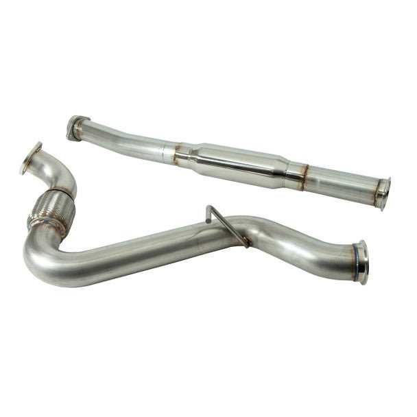 Nameless Catback 3.5" Single Wall Polished Tips 11-14 WRX Hatchback / 08-14 STI Hatchback