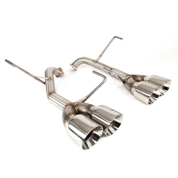 Nameless Performance Catback 4" Double Wall Polished Tips 2022-2024 WRX