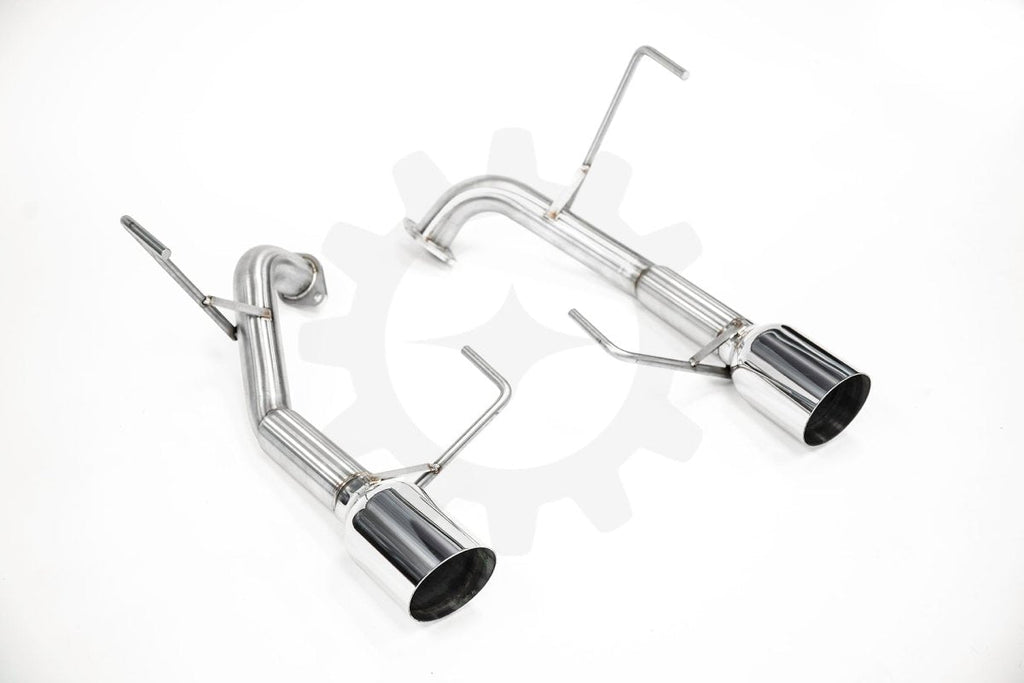 Nameless Performance Muffler Delete 4" Single Wall Tips 2014-2018 Forester XT