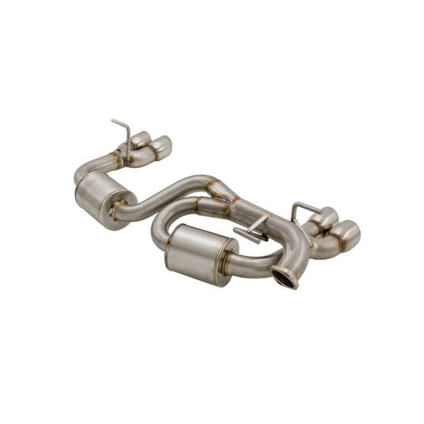 Nameless Quad Exit Axle Back Exhaust w/ 5" Mufflers 18-21 Crosstrek / 17-21 Impreza Hatchback