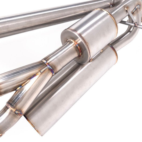 Nameless Performance Quad Exit Dual Chamber Axleback 2024-2025 Crosstrek