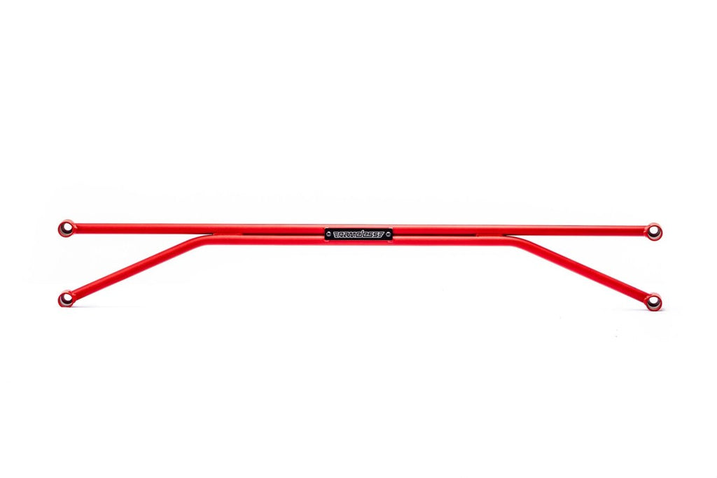 Nameless Performance Red Rear Strut Tower Bar 2013-2025 BRZ / 2022-2025 GR86 / 2013-2016 FRS / 2017-2021 GT86 / 2012-2016 Impreza / 2013-2017 Crosstrek