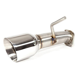 Nameless Single Exit 2.5in Track Pipe w/ 4