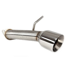 Load image into Gallery viewer, Nameless Single Exit 2.5in Track Pipe w/ 4" Double Wall Polished Tip 17-21 BRZ / 17-21 86