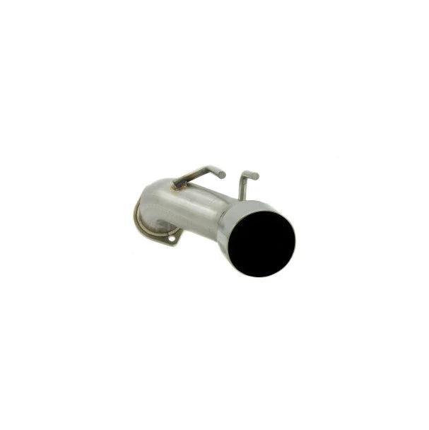 Nameless Single Exit 2.5in Track Pipe w/ 4" Double Wall Polished Tip 17-21 BRZ / 17-21 86