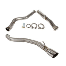Load image into Gallery viewer, Nameless Performance Track Package Catback W/ 4" Double Wall Polished Tip 15-21 WRX / 15-18 STI