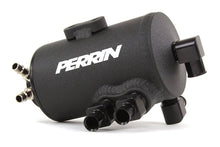 Load image into Gallery viewer, Perrin Air Oil Separator Kit (AOS) Black w/ FMIC 2002-2014 WRX / 2004-2021 STI / 2005-2009 Legacy GT / 2005-2009 Outback XT