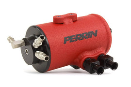 Perrin Air Oil Separator Kit (AOS) Red w/ FMIC 2002-2014 WRX / 2004-2021 STI / 2005-2009 Legacy GT / 2005-2009 Outback XT