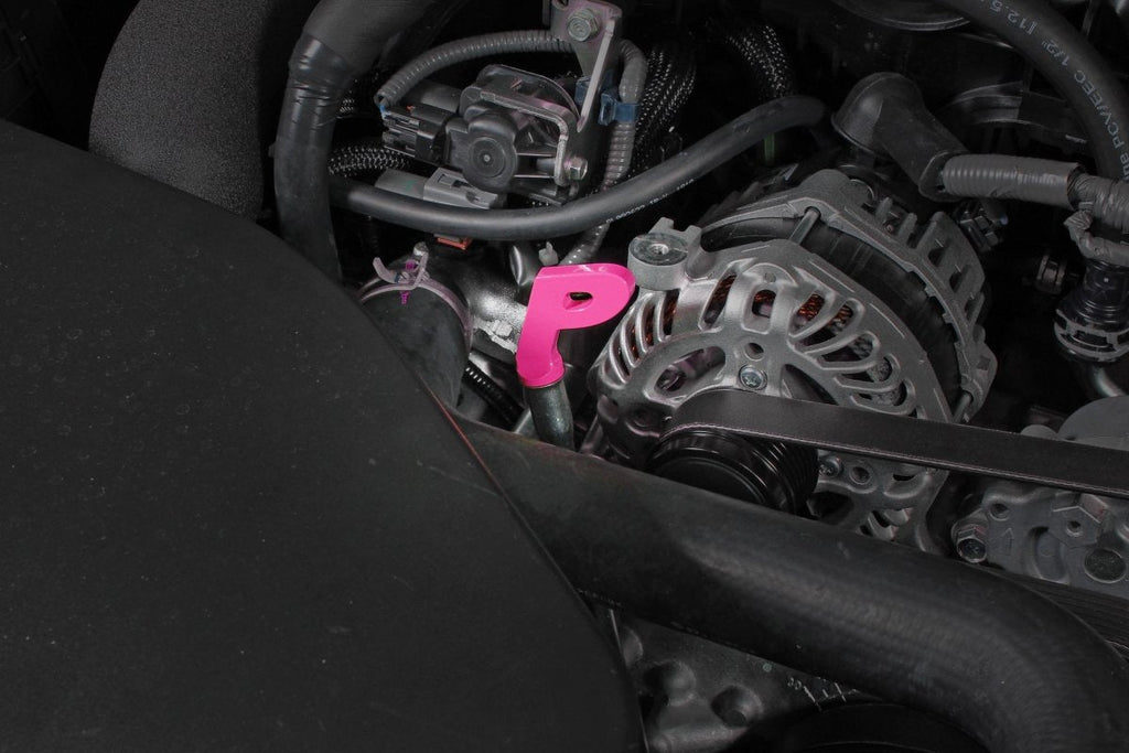 Perrin Aluminum "P" Style Dip Stick Handle Hyper Pink Finish FA20 / FA24