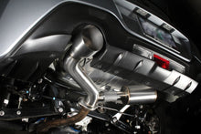 Load image into Gallery viewer, Perrin Axle Back Exhaust Brushed w/ Stainless Steel Single Wall Tip and Drone Reduction Chamber 2022-2025 BRZ / 2022-2025 GR86