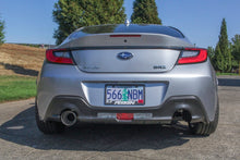 Load image into Gallery viewer, Perrin Axle Back Exhaust Brushed w/ Stainless Steel Single Wall Tip and Drone Reduction Chamber 2022-2025 BRZ / 2022-2025 GR86