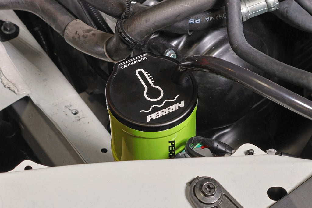 Perrin Coolant Overflow Tank Neon Yellow 2002-2025 WRX / 2004-2021 STI / 2013-2025 BRZ / 2022-2025 GR86 / 2013-2016 FR-S / 2017-2020 GT86