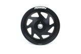 Perrin Crank Pulley Black 2019-2021 WRX / 2015-2016 Impreza / 2015-2019 Legacy / 2016-2018 Forester
