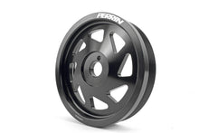 Load image into Gallery viewer, Perrin Crank Pulley Black 2022-2025 WRX / 2022-2025 BRZ / 2022-2025 GR86 / 2017-2025 Crosstrek / 2019-2025 Ascent / 2019-2025 Forester / 2020-2025 Outback / 2020-2025 Legacy / 2017-2025 Impreza