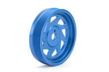 Load image into Gallery viewer, Perrin Crank Pulley Blue 2015-2018 WRX / 2014-2018 Forester XT / 2013-2014 Legacy / 2013-2021 BRZ / 2012-2014 Impreza