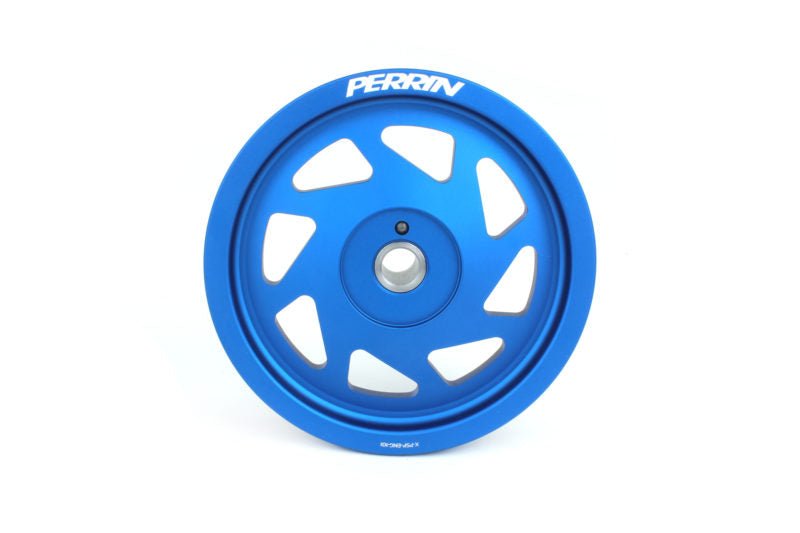 Perrin Crank Pulley Blue 2019-2021 WRX / 2015-2016 Impreza / 2015-2019 Legacy / 2016-2018 Forester