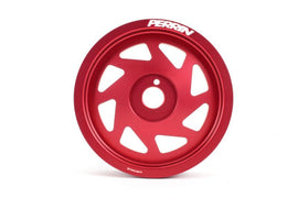 Perrin Crank Pulley Red 2015-2018 WRX / 2014-2018 Forester XT / 2013-2014 Legacy / 2013-2021 BRZ / 2012-2014 Impreza