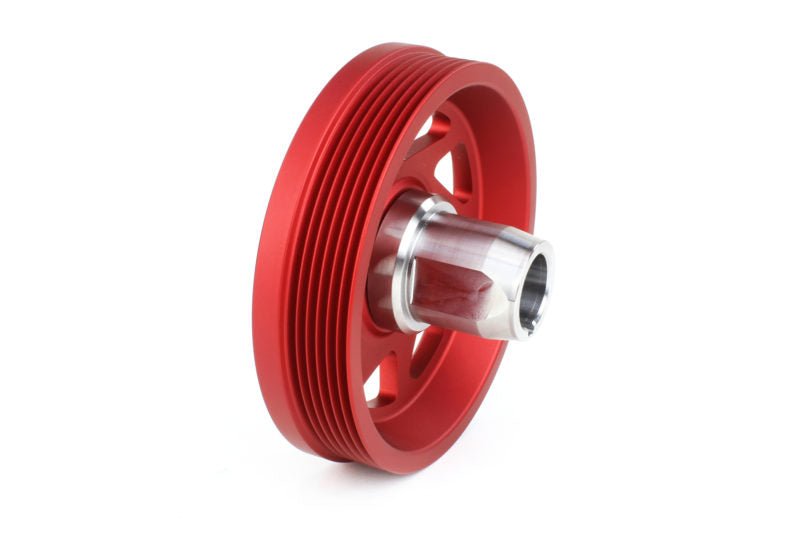 Perrin Crank Pulley Red 2019-2021 WRX / 2015-2016 Impreza / 2015-2019 Legacy / 2016-2018 Forester