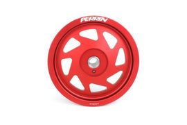 Perrin Crank Pulley Red 2019-2021 WRX / 2015-2016 Impreza / 2015-2019 Legacy / 2016-2018 Forester