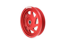 Load image into Gallery viewer, Perrin Crank Pulley Red 2022-2025 WRX / 2022-2025 BRZ / 2022-2025 GR86 / 2017-2025 Crosstrek / 2019-2022 Ascent / 2019-2025 Forester / 2020-2025 Outback / 2020-2025 Legacy / 2017-2025 Impreza