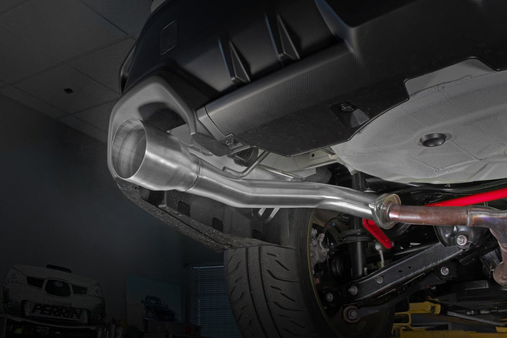 Perrin Dual Exit Single Tip Axle Back 2015-2025 WRX / 2015-2021 STI