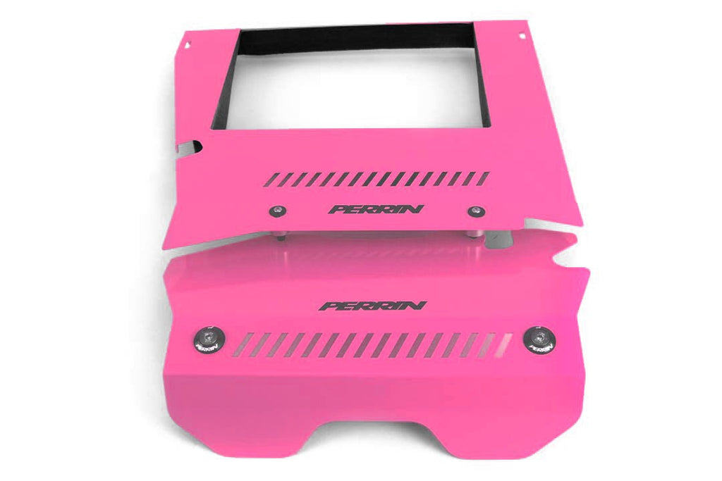 Perrin Engine Cover Kit Hyper Pink 2015-2021 WRX