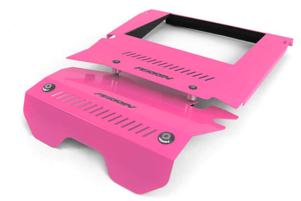 Perrin Engine Cover Kit Hyper Pink 2015-2021 WRX