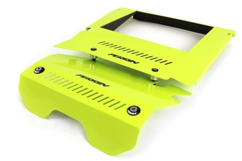 Perrin Engine Cover Kit Neon Yellow 2015-2021 WRX