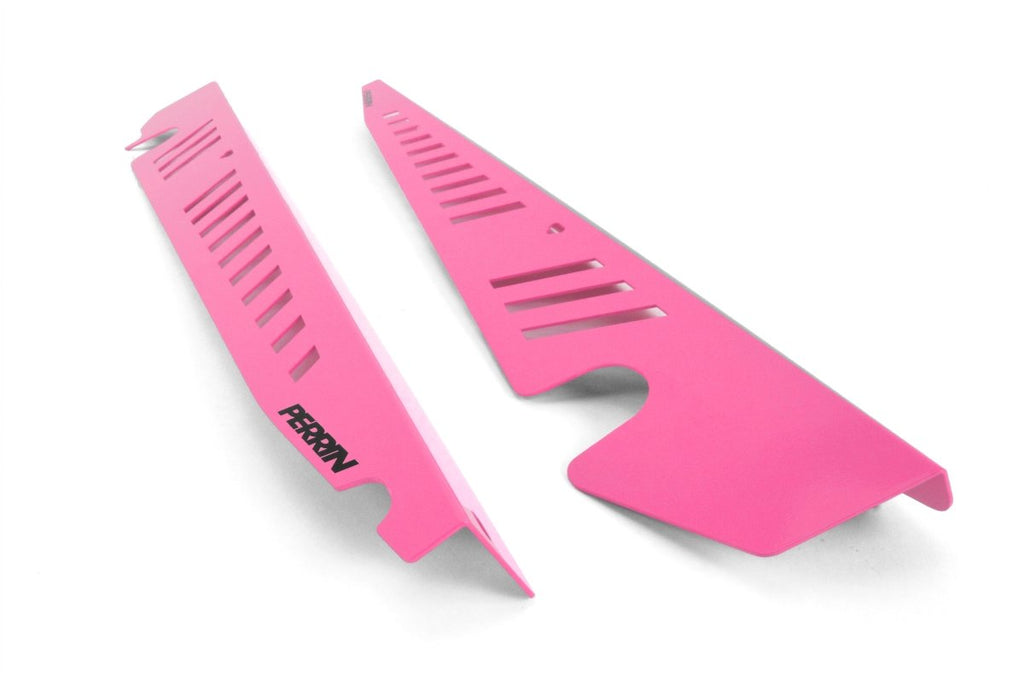 Perrin Fender Shroud Kit Hyper Pink 2015-2021 WRX / 2015-2021 STI