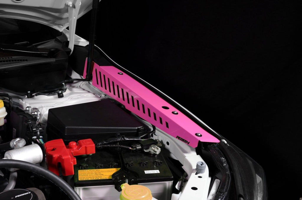 Perrin Fender Shroud Kit Hyper Pink 2022-2025 WRX