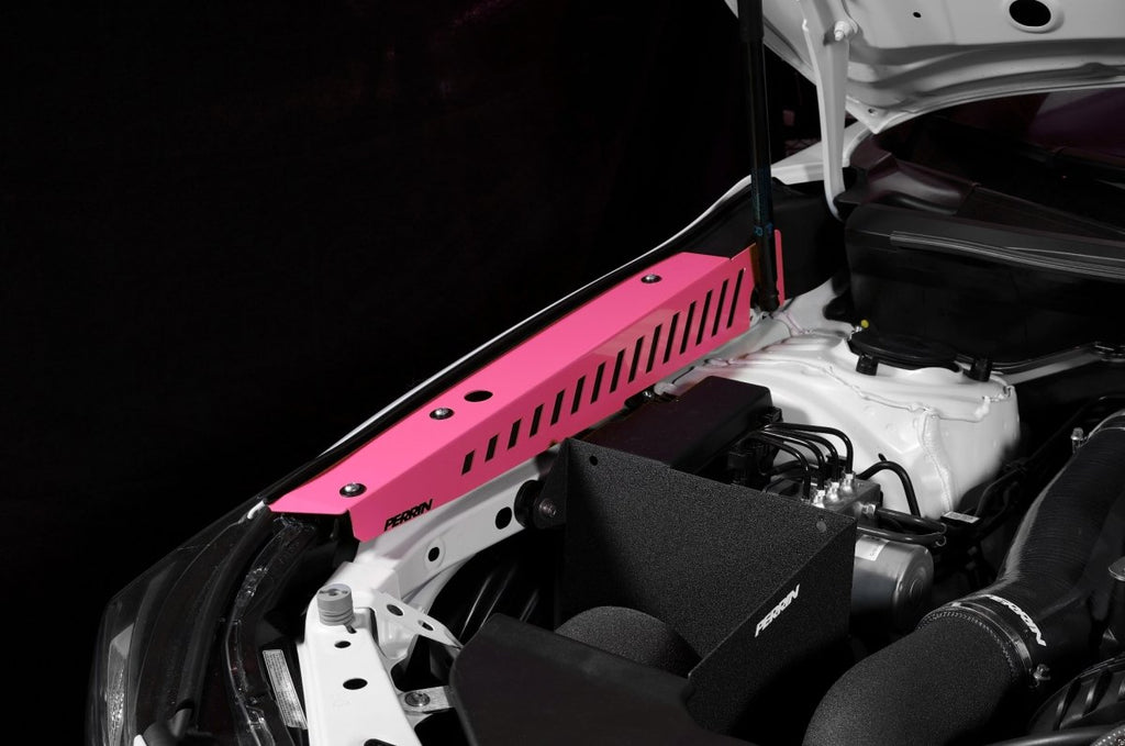 Perrin Fender Shroud Kit Hyper Pink 2022-2025 WRX