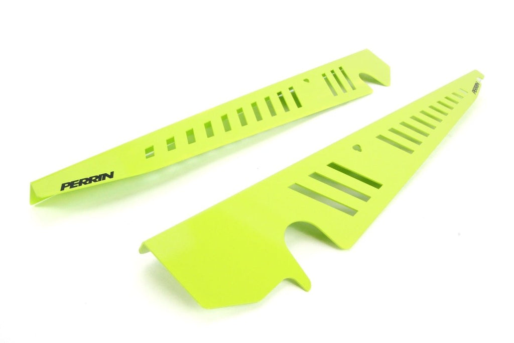Perrin Fender Shroud Kit Neon Yellow 2015-2021 WRX / 2015-2021 STI