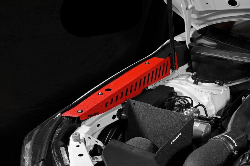 Perrin Fender Shroud Kit Red 2022-2025 WRX