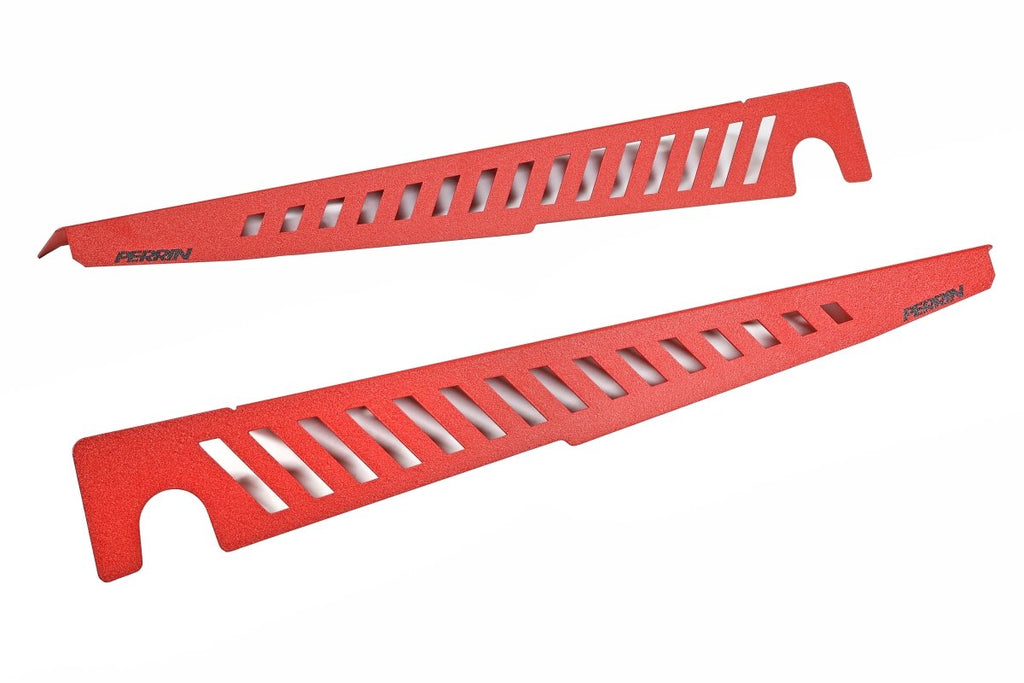 Perrin Fender Shroud Kit Red 2022-2025 WRX
