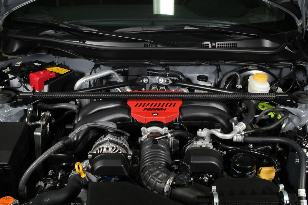 Perrin Front Strut Tower Bar Carbon Fiber 2013-2025 BRZ / 2013-2016 FRS / 2017-2021 GT86 / 2022-2025 GR86