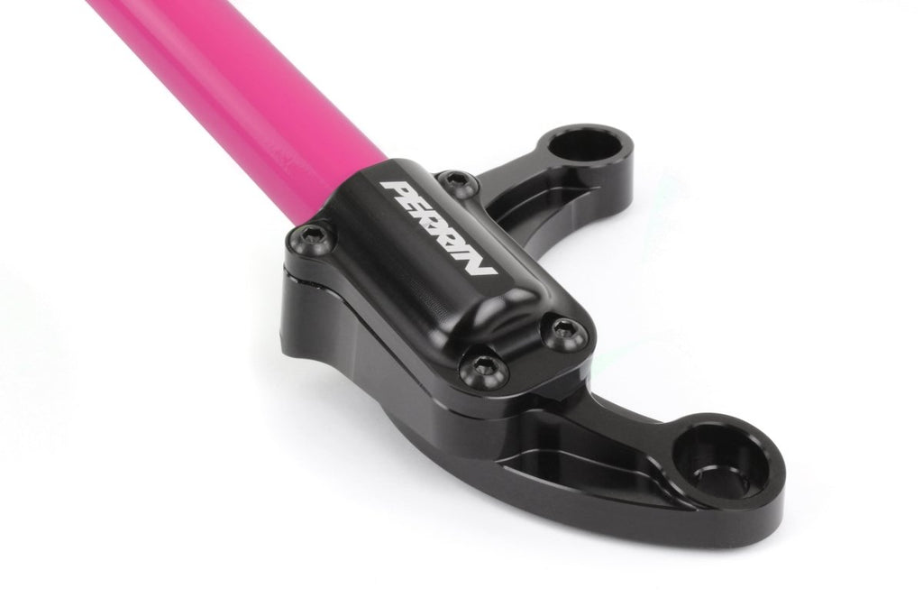 Perrin Front Strut Tower Brace Hyper Pink 2008-2021 WRX / 2008-2021 STI / 2013-2017 Crosstrek / 2014-2018 Forester / 2008-2016 Impreza / 2004-2009 Outback / 2005-2009 Legacy