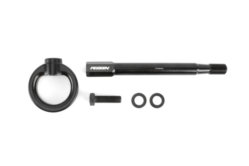 Perrin Front Tow Hook Black 2008-2014 WRX / 2008-2014 STI / 2005-2009 Legacy GT / 2008-2011 Impreza