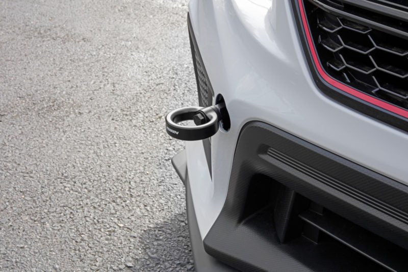 Perrin Front Tow Hook Black 2018-2021 WRX / 2018-2021 STI / 2013-2025 BRZ / 2013-2016 FRS / 2017-2021 GT86