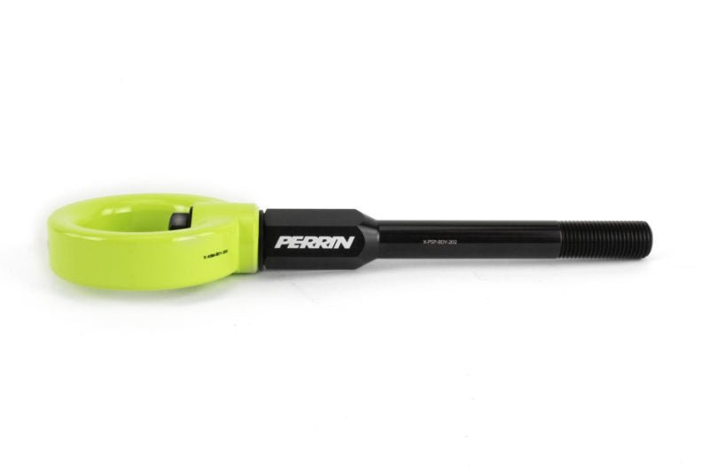 Perrin Front Tow Hook Neon Yellow 2018-2021 WRX / 2018-2021 STI / 2013-2025 BRZ / 2013-2016 FRS / 2017-2021 GT86