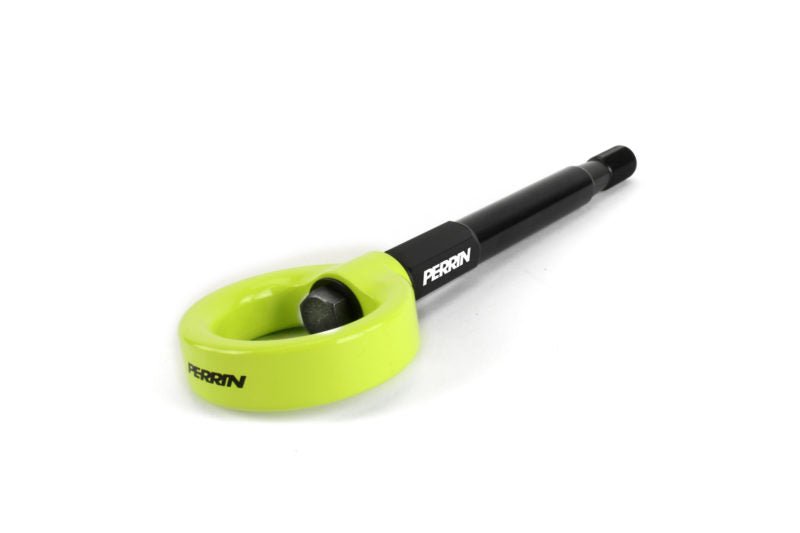 Perrin Front Tow Hook Neon Yellow 2022-2025 WRX / 2018-2023 Crosstrek / 2014-2025 Forester / 2017-2023 Impreza / 2020-2025 Outback