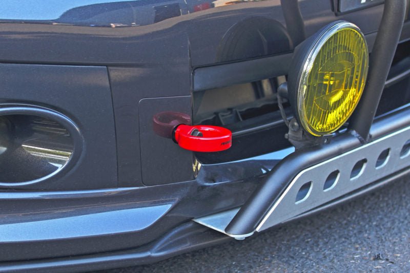 Perrin Front Tow Hook Red 2008-2014 WRX / 2008-2014 STI / 2005-2009 Legacy GT / 2008-2011 Impreza