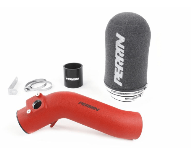 Perrin Hi-Power Cold Air Intake Wrinkle Red 2018-2021 STI